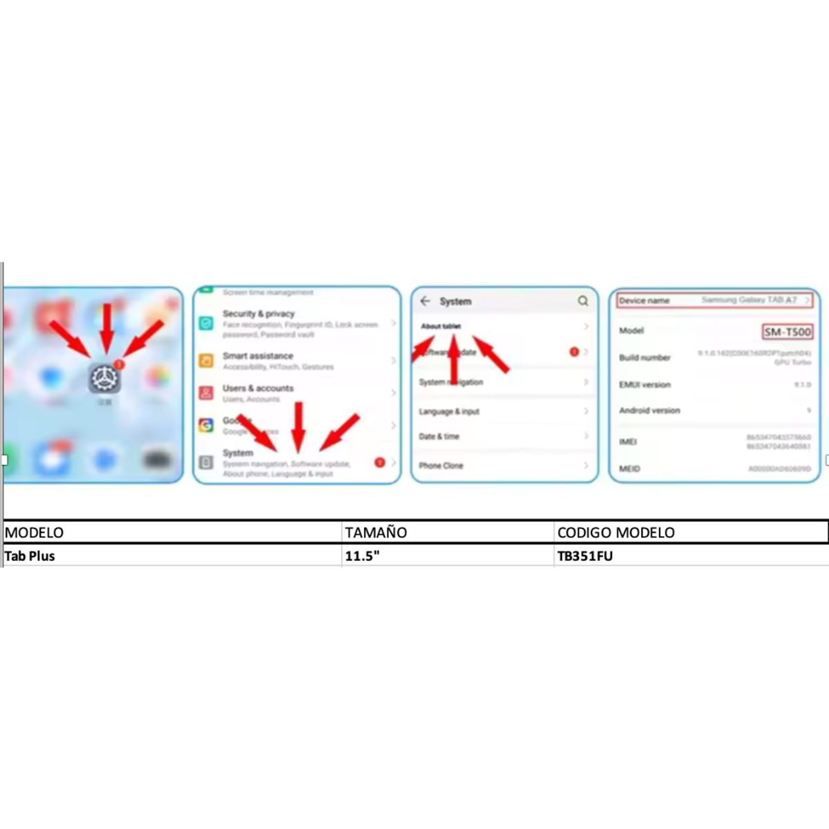 GENERICO - Fundas Con Teclado 2.0 y Mouse Para Lenovo Tab Plus 11.5 " - letra Ñ