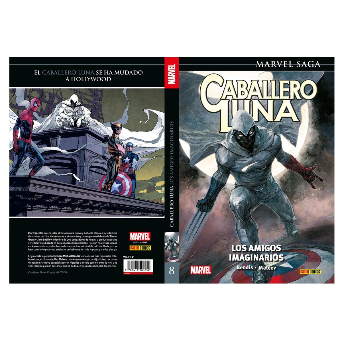 PANINI - Marvel Saga - Caballero Luna N°8