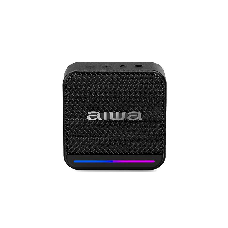 Parlante Bluetooth Portatil Funcion Tws 7w Con Radio Fm Awq3 Negro