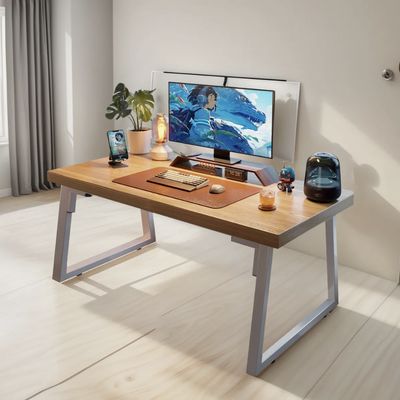 Imagen 2 del producto Escritorio Pata Metal Oficina 120x60x75cm Gruesa 30mm