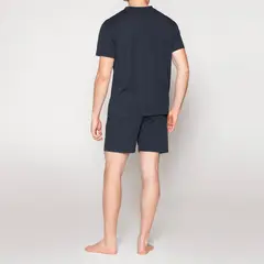 MONARCH - Pijama Hombre 2 Pzas Liso Cuello Redondo