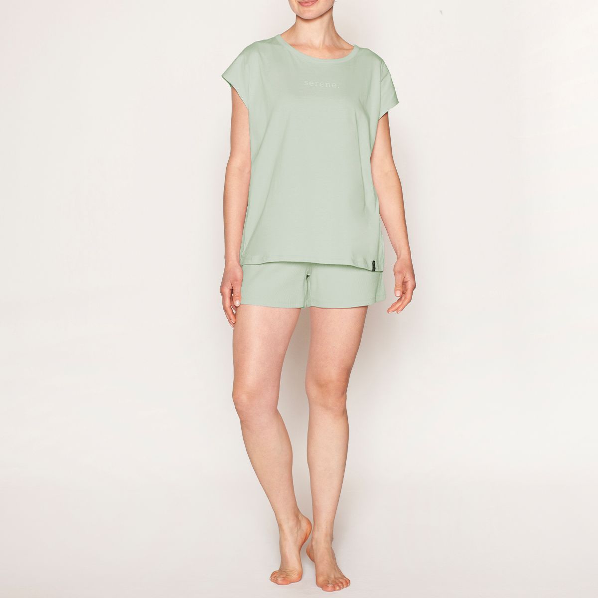 MONARCH - Pijama Mujer Polera + Short Panal Monarch