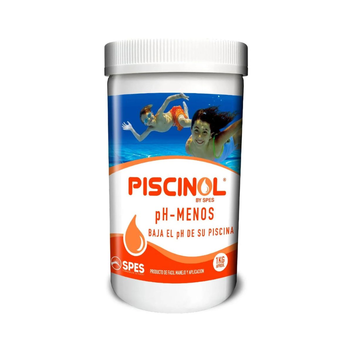 PISCINOL - Baja pH para Piscina 1kg  pH-MENOS Piscinol