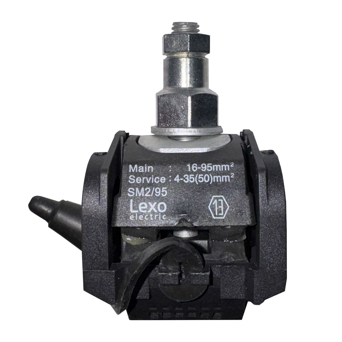 LEXO - Conector Dentado Mediano 16 - 95mm / 4-35(50)mm Derivación Cable (pack 5)