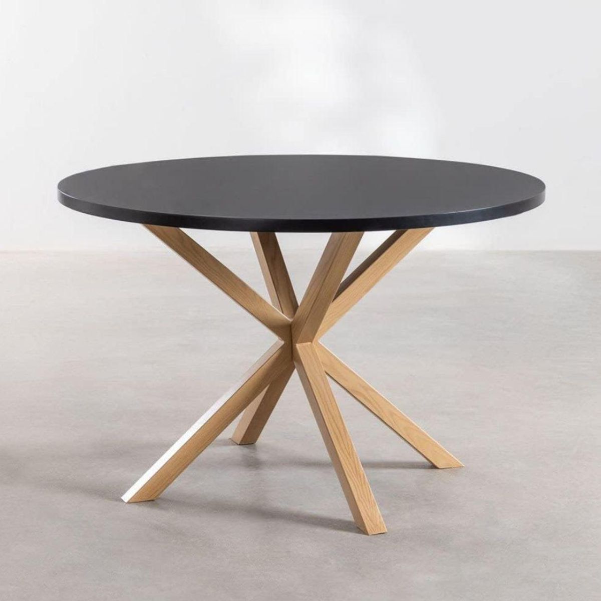 HABITA2 CHILE - Mesa de comedor en MDF redonda Nordic - 100 cm