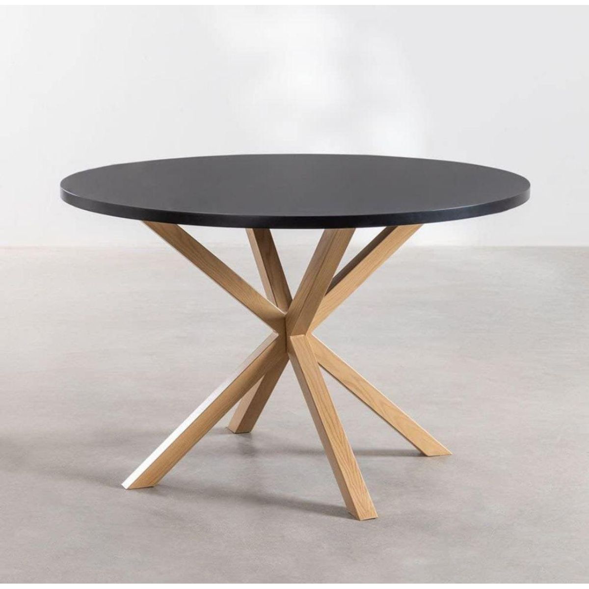 HABITA2 CHILE - Mesa de comedor en MDF redonda Nordic - 100 cm