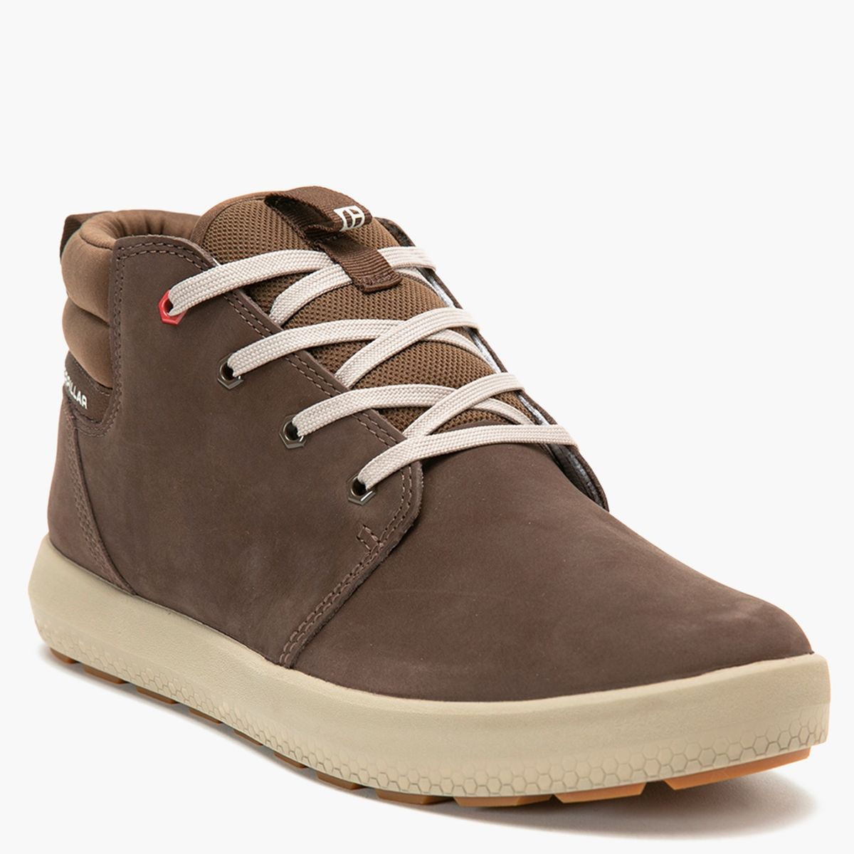 CAT - Proxy Mid Zapatilla Urbana Hombre Cuero Café Cat