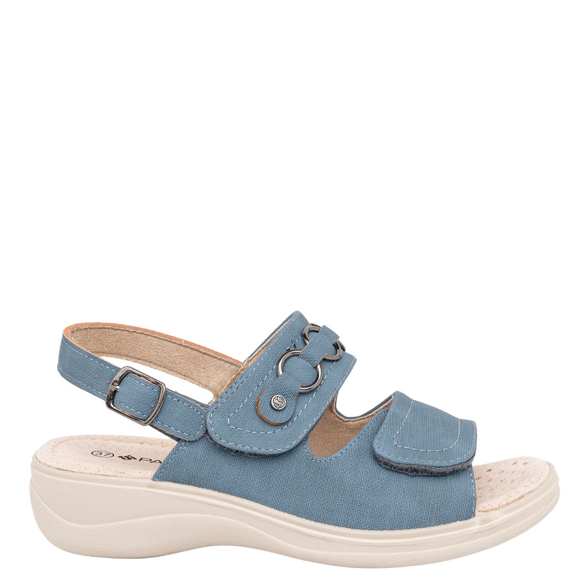 PASSER - Sandalia Mujer Azul Eyre Passer
