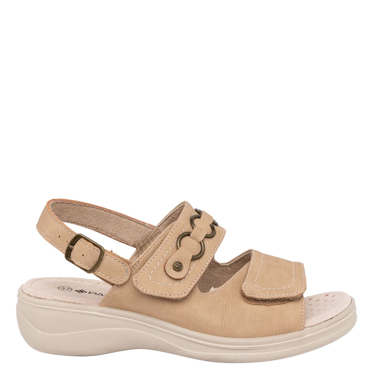 PASSER - Sandalia Mujer Beige Eyre Passer