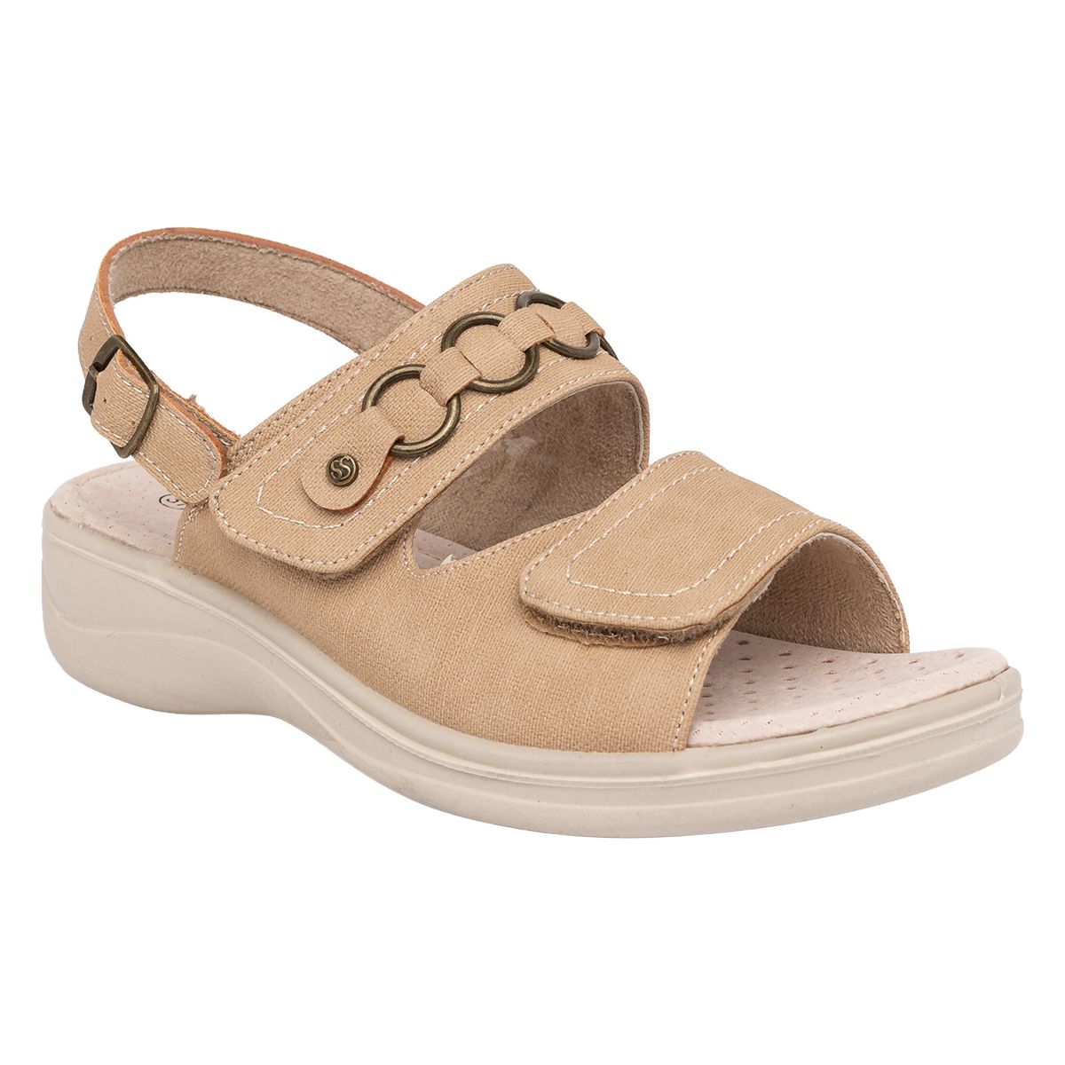 PASSER - Sandalia Mujer Beige Eyre Passer