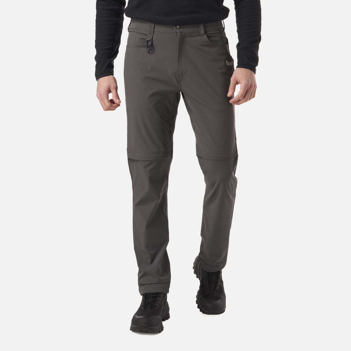 LIPPI - Pantalón Hombre Lennox Q-Dry Mix-2 Pants Gris Medio Lippi