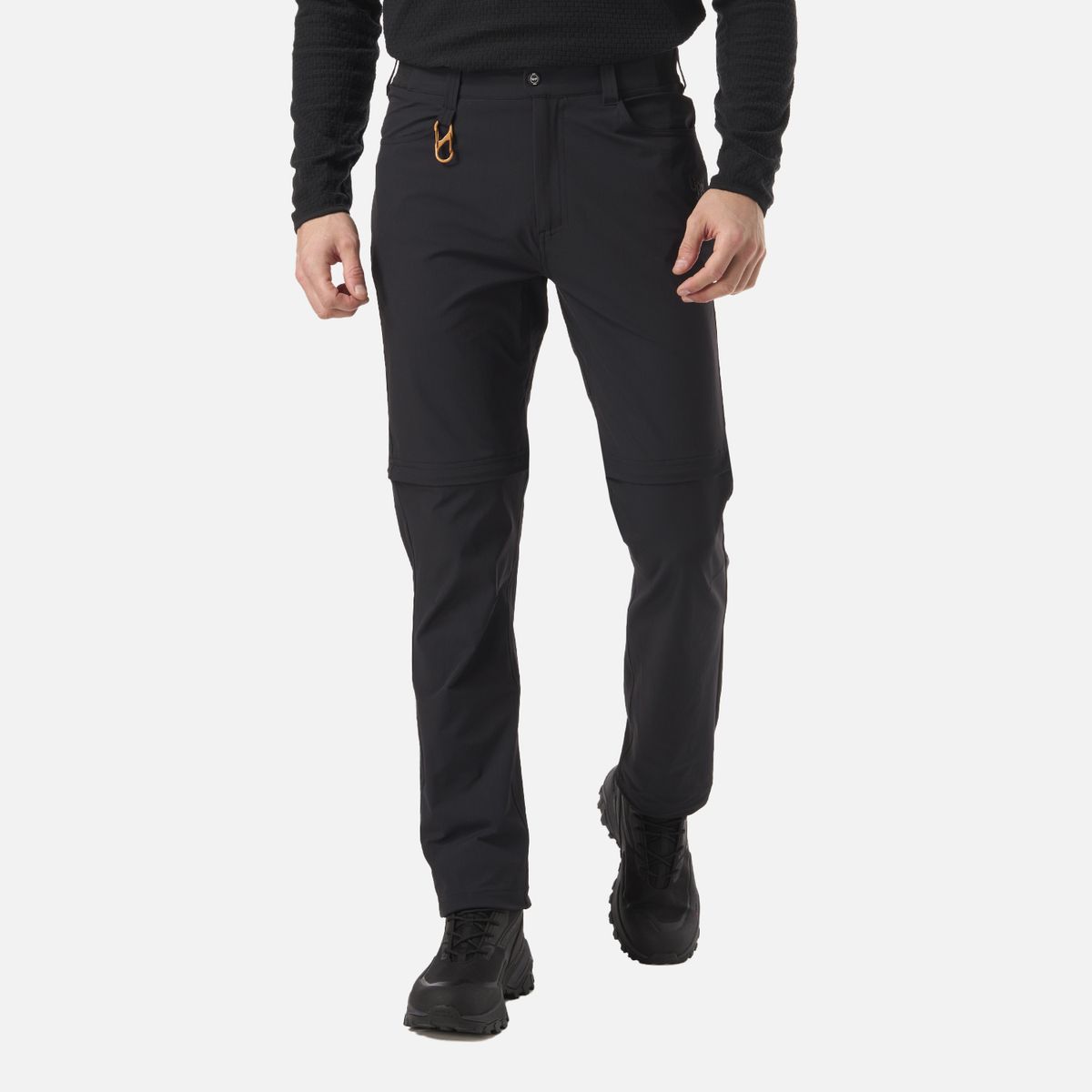 LIPPI - Pantalón Hombre Lennox Q-Dry Mix-2 Pants Negro Lippi