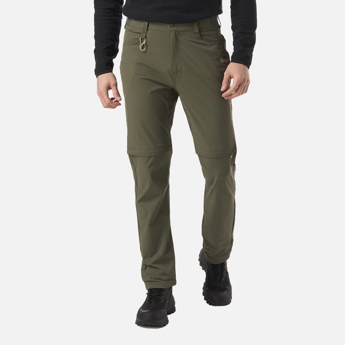 LIPPI - Pantalón Hombre Lennox Q-Dry Mix-2 Pants Verde Musgo Lippi
