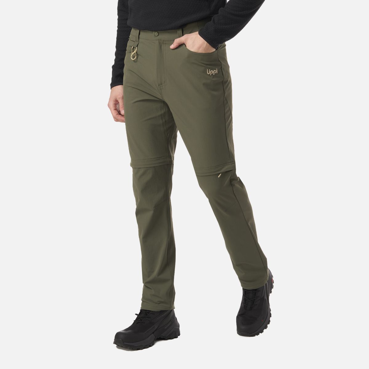 LIPPI - Pantalón Hombre Lennox Q-Dry Mix-2 Pants Verde Musgo Lippi