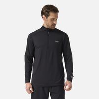 Polerón Hombre Puerto Trucco 1/4 Zip Negro
