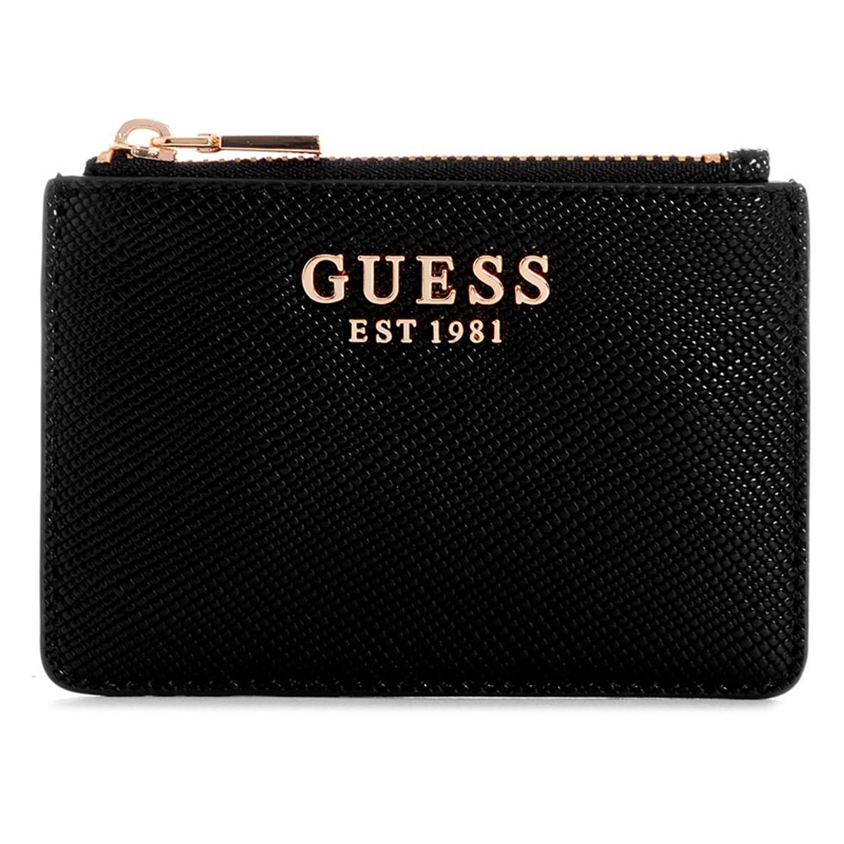 GUESS - Billetera Laurel Ii Slg Credit Card Case Negro