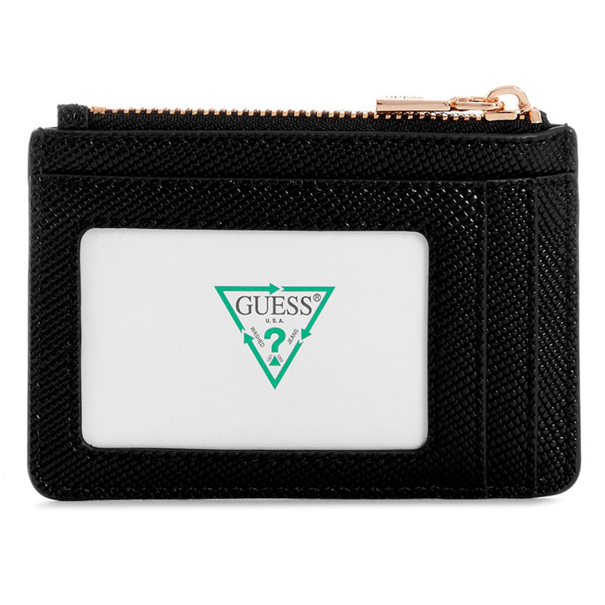 GUESS - Billetera Laurel Ii Slg Credit Card Case Negro
