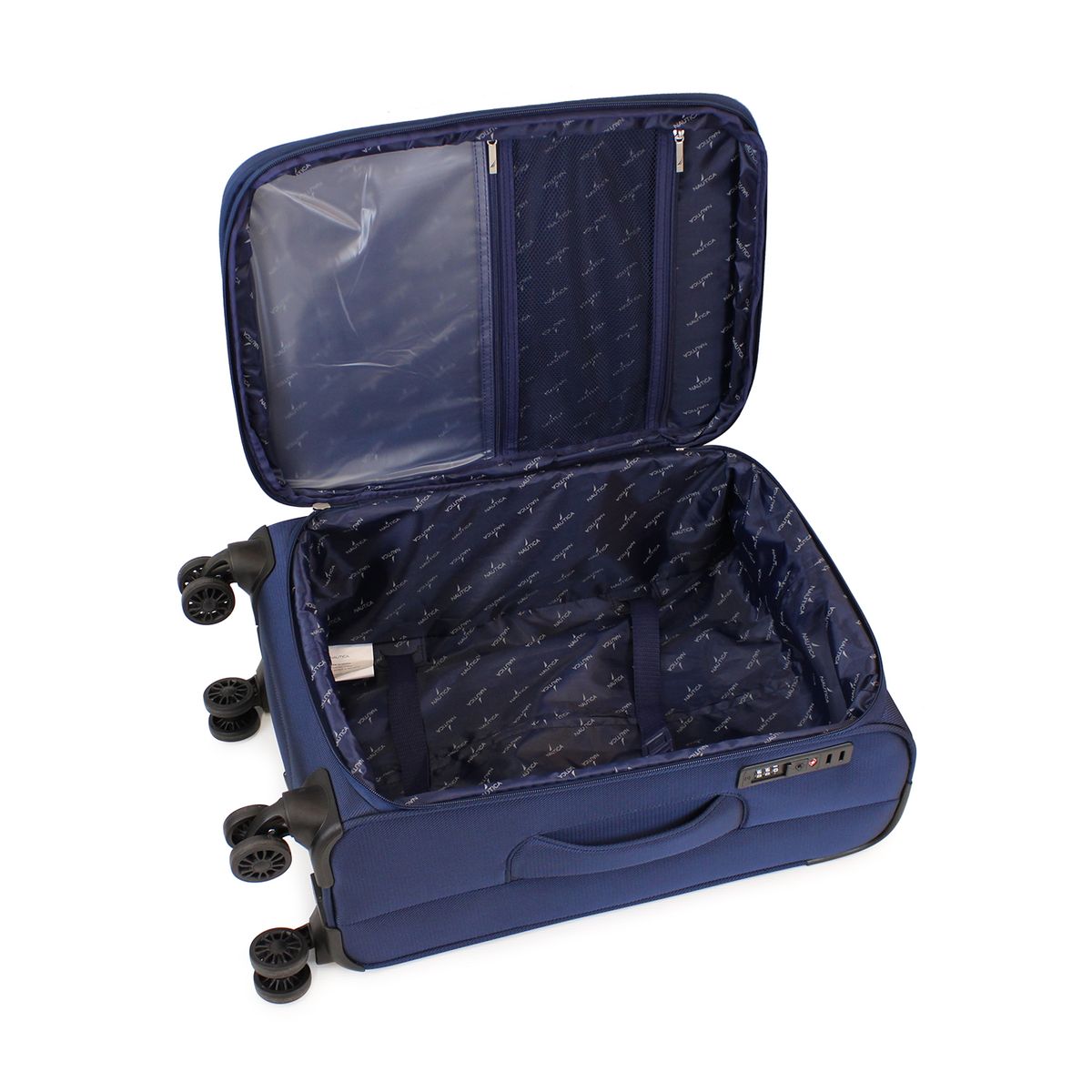 NAUTICA - Maleta de tela S de cabina Nautica Marbella 10kg azul