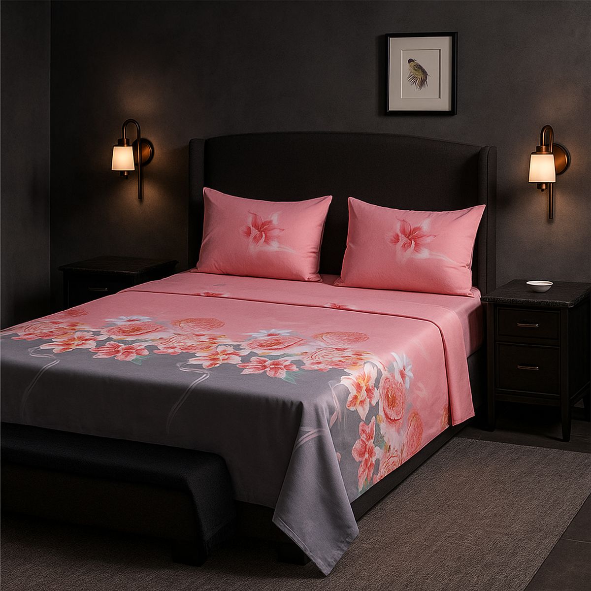 ARMONIA - edición 762 sábanas KING 2½ P 144 hilos clásicas