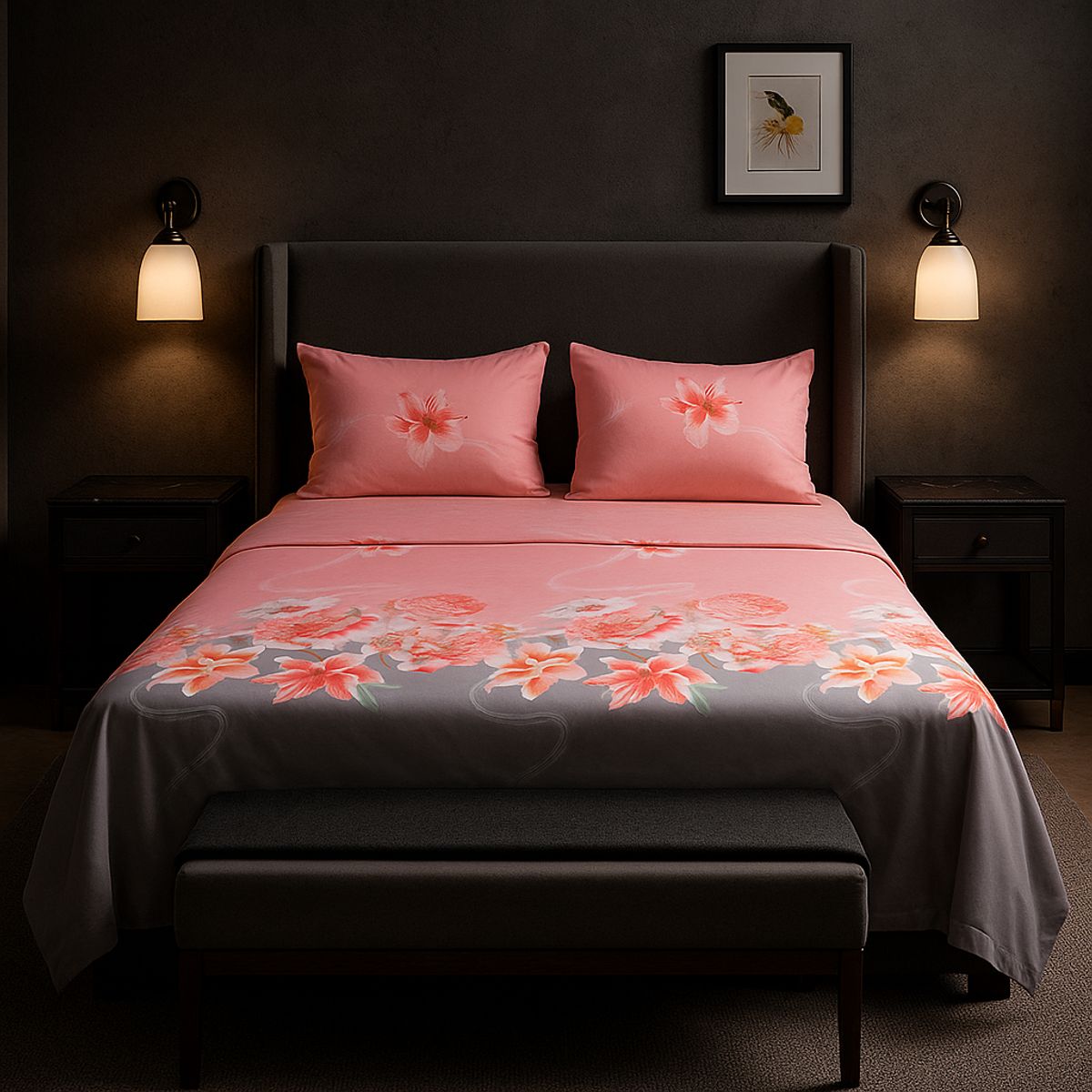 ARMONIA - edición 762 sábanas KING 2½ P 144 hilos clásicas