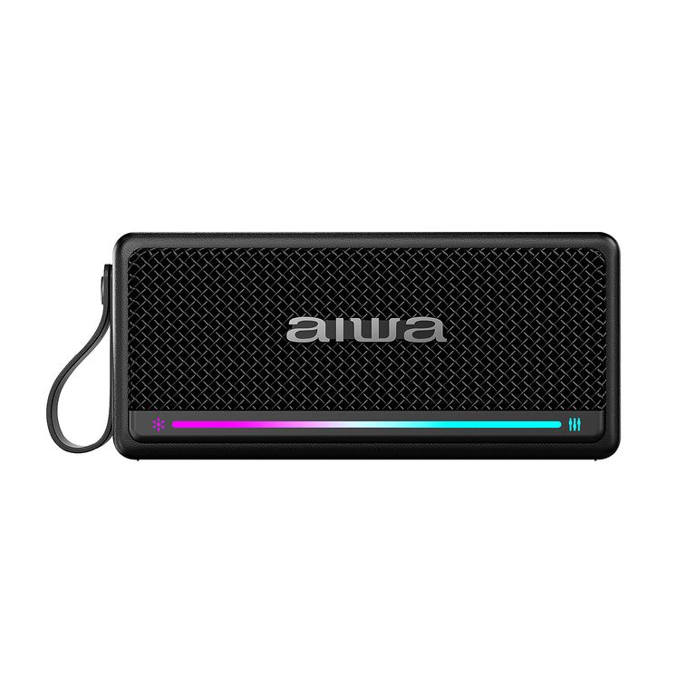 Parlante Bluetooth Portatil Funcion Tws 20w Radio Fm Awq5 Negro