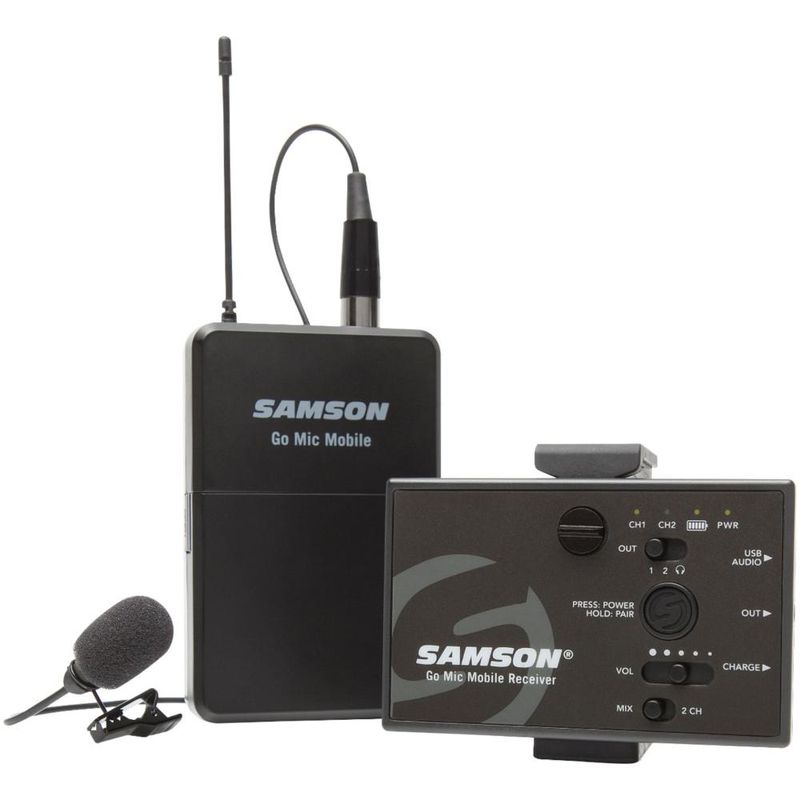 SAMSON - Sistema Inalambrico Lavalier Samson Go Mic Mobile