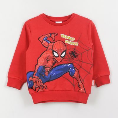 Imagen 2 del producto Poleron Cerrado Niño Rojo Webbed Wonder Spiderman