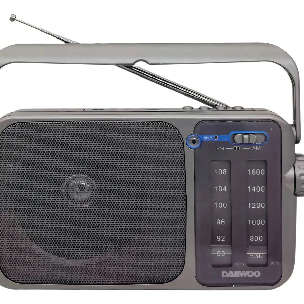DAEWOO - Radio Portátil Bt 2banda Amfm Usb Negro Daewoo Di-t220