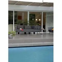 BCASUAL - Sofá Terraza de 3 cuerpos - Estocolmo