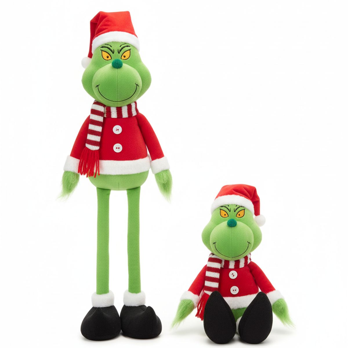 GENERICO - Muñeco Navidad Grinch Patas Largas 45cm