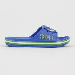 SONIC - Sandalia Slide Niño Azul Rings