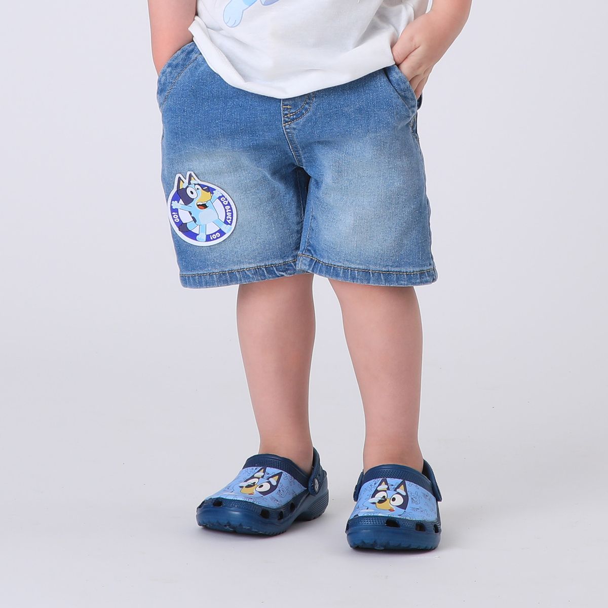 BLUEY - Zueco De Eva Niño Celeste Nariz Bluey