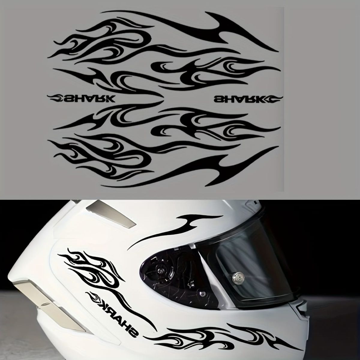 GENERICO - Vinilo para casco de moto los mejores diseños para que los lleve contigo