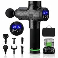 Kinegun Pistola De Masaje Pro 6 Muscular Portátil + Maleta Negro