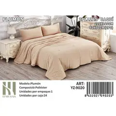ANGELES DEL HOGAR - PLUMON SEMI ACOLCHADO IMUSSA 2P 220X240CM