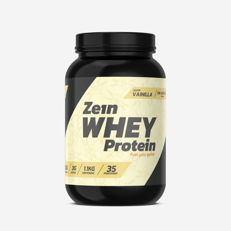 ZEIN - PROTEINA WHEY 1,1KG 35 PORCIONES VAINILLA - ZEIN