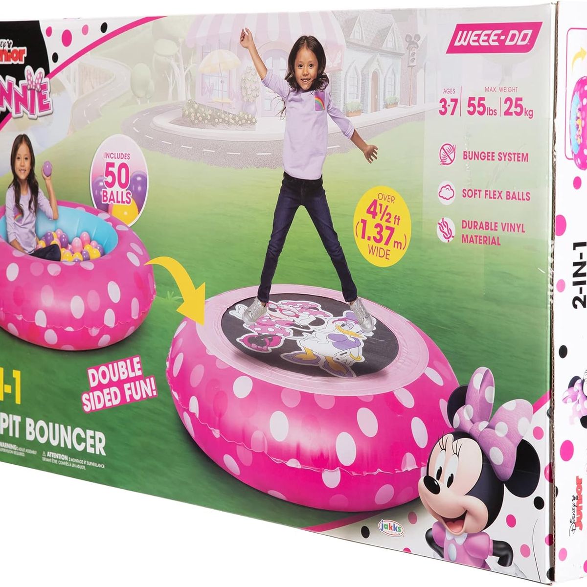 DISNEY - Piscina De Pelotas 2 En 1 Minnie