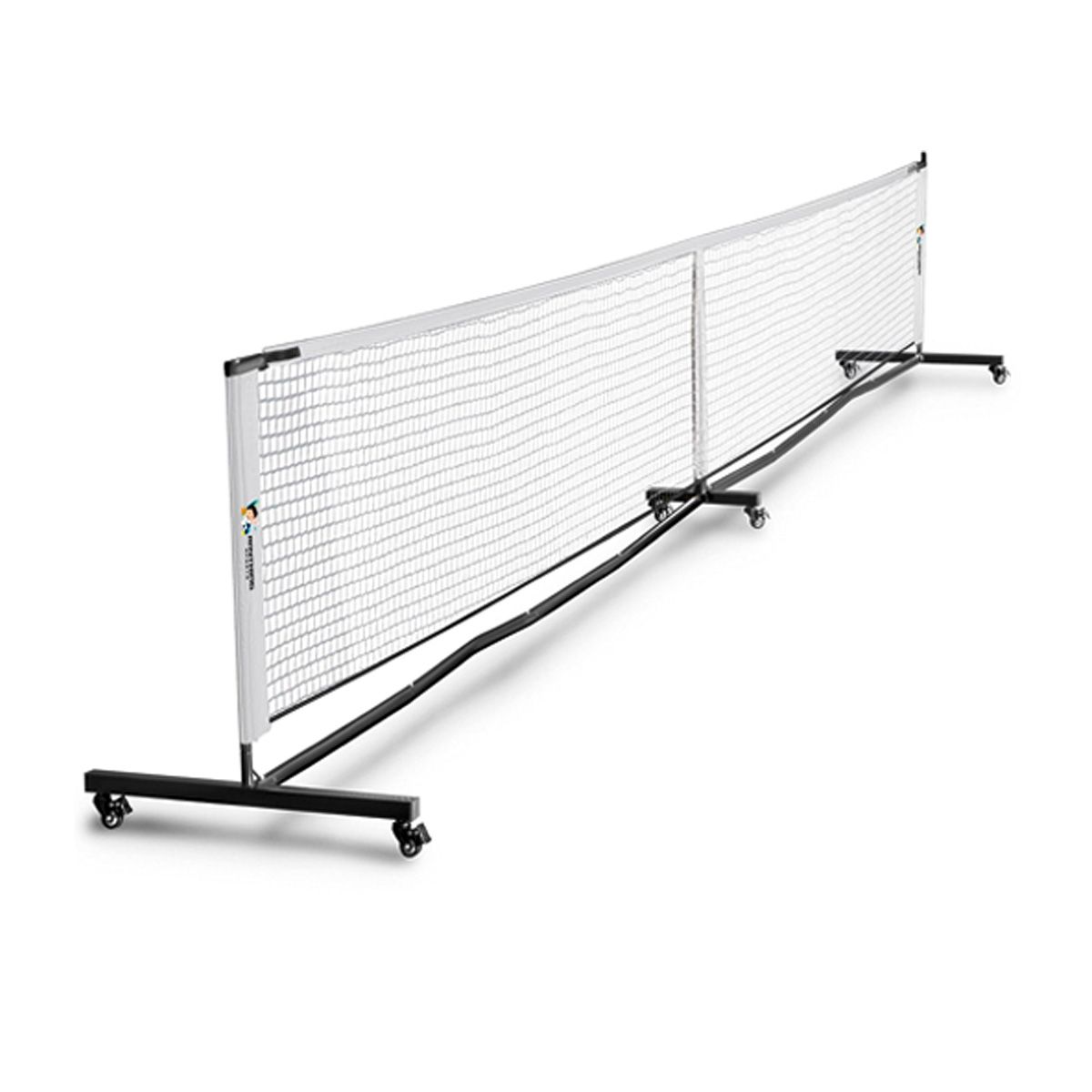 GENERICO - Red Portátil De Pickleball Tenis 6,7 X 0,91 Mt 6 Ruedas Negro