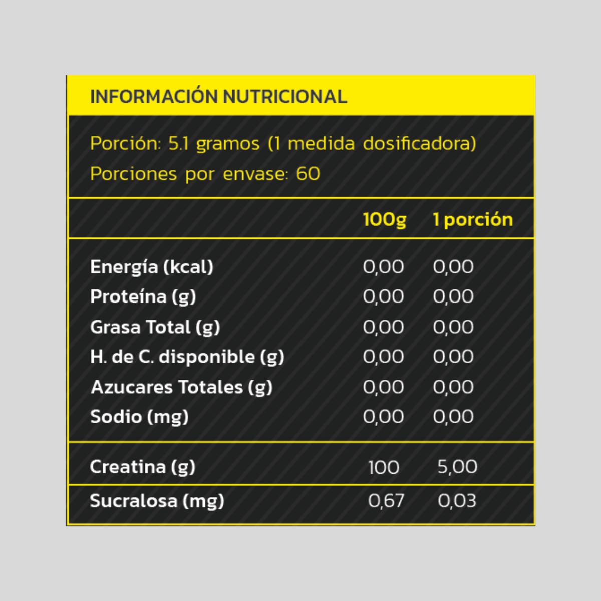 ZEIN - CREATINA MONOHIDRATADA Y MICRONIZADA 308GR LIMON - ZEIN
