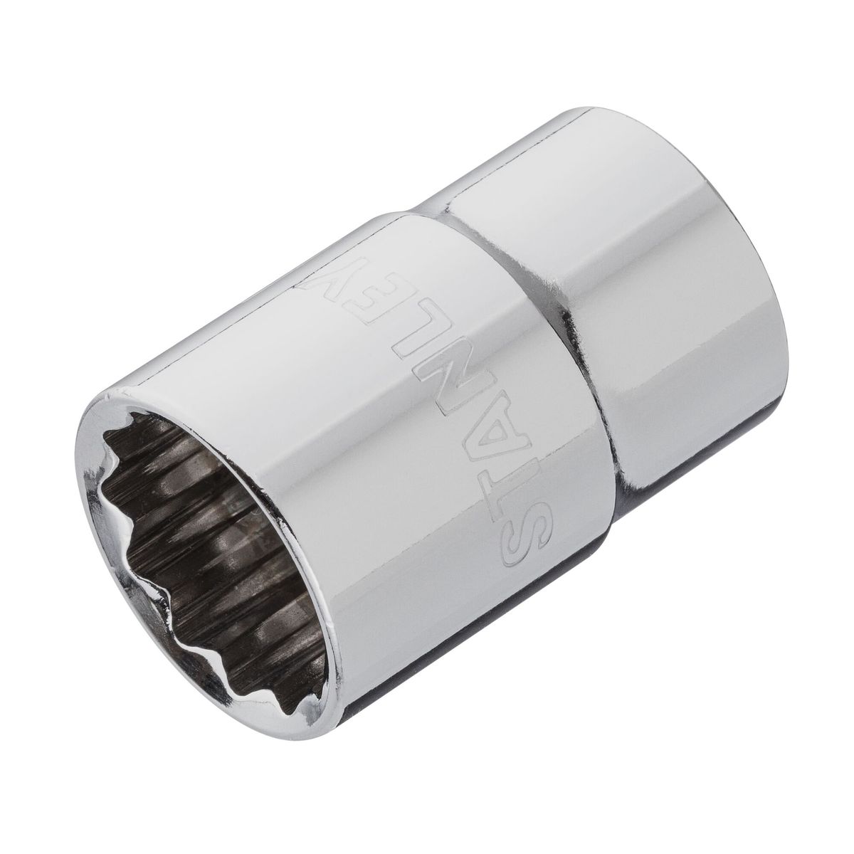 STANLEY - Dado/Cubo estándar 18mm 12Pt. Mando 1/2" STANLEY 4-88-790