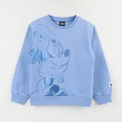 DISNEY - Poleron Cerrado Niña Celeste Lineal Minnie