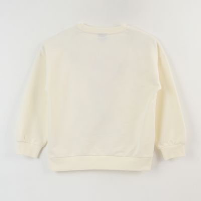 Imagen 2 del producto Poleron Cerrado Niña Blanco Moño Minnie