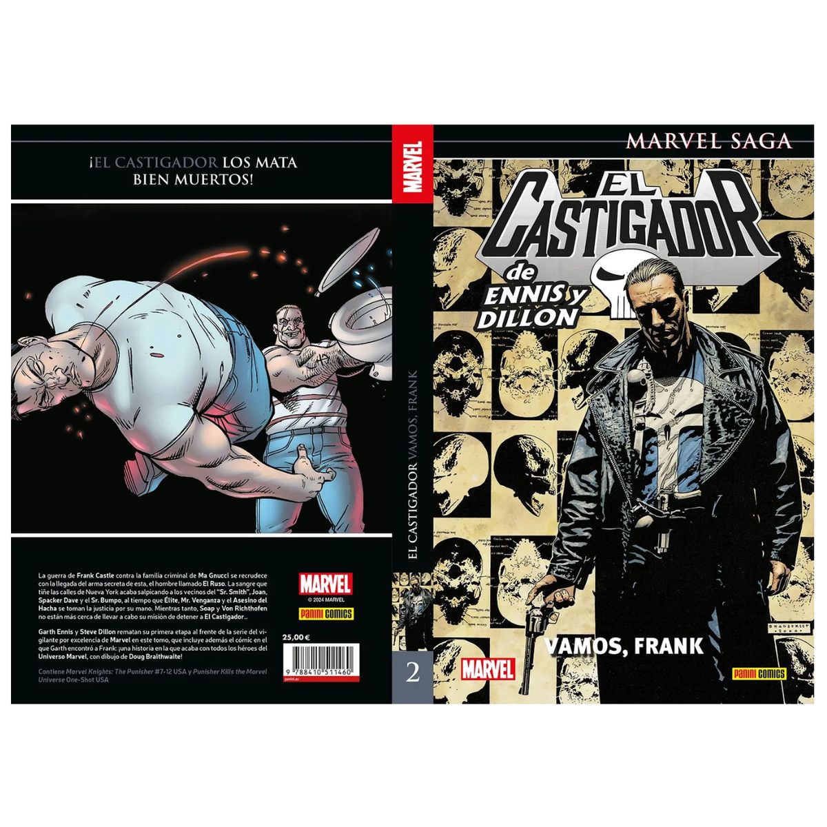 PANINI CHILE - Marvel Saga - El Castigador de Ennis y Dillon N°2