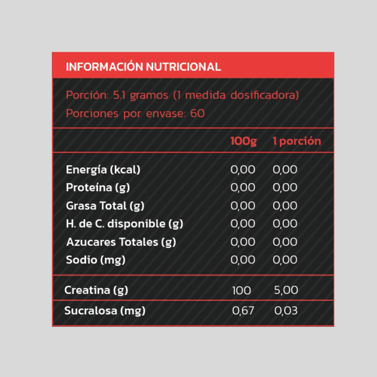 ZEIN - CREATINA MONOHIDRATADA Y MICRONIZADA 308GR MANGO - ZEIN