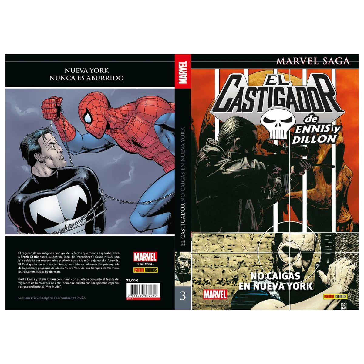 PANINI CHILE - Marvel Saga - El Castigador de Ennis y Dillon N°3