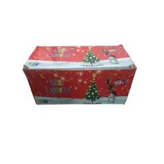 GENERICO - Cascada Multicolor 3x3mts Luces De Navidad Decoración