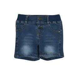 PUMUCKI - Short de Jeans Niño Azul Oscuro