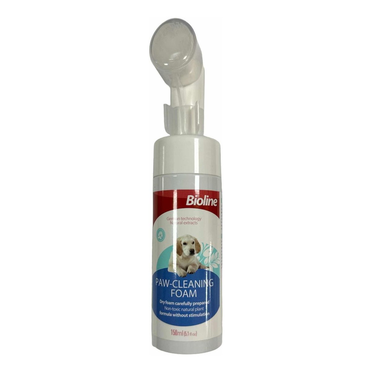 BIOLINE - Espuma Limpia Patas Para Perros Paw Cleaning Bioline 150ml