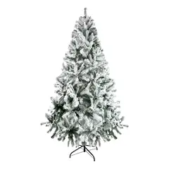 JARDIMEX - Arbol De Navidad Nevado 210cm Frondoso