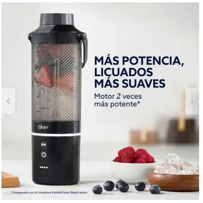 Imagen 2 del producto Licuadora Portátil Gomax 590ml Color Negro